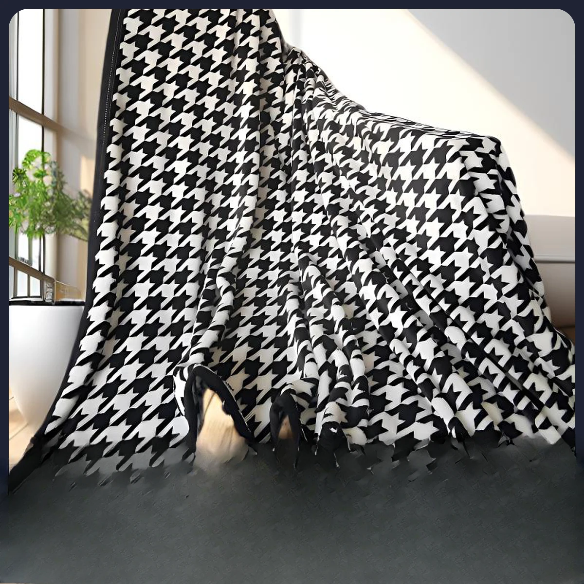 Textile City Nordic Simplicity Knitted Checkered Throw Blanket Plaid Navy Blue Tassels Sofa Sheet for Spring Autumn
Textile City Nordic Simplicity Knitted Checkered Throw Blanket Plaid Navy Blue Tassels Sofa Sheet for Spring Autumn