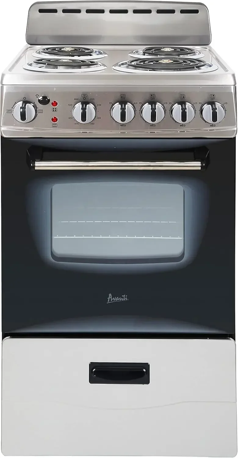 Avanti ERU200P3S ERU200 20" Electric Range Oven with Framed Glass Door, in Stainless Steel
Avanti ERU200P3S ERU200 20" Electric Range Oven with Framed Glass Door, in Stainless Steel