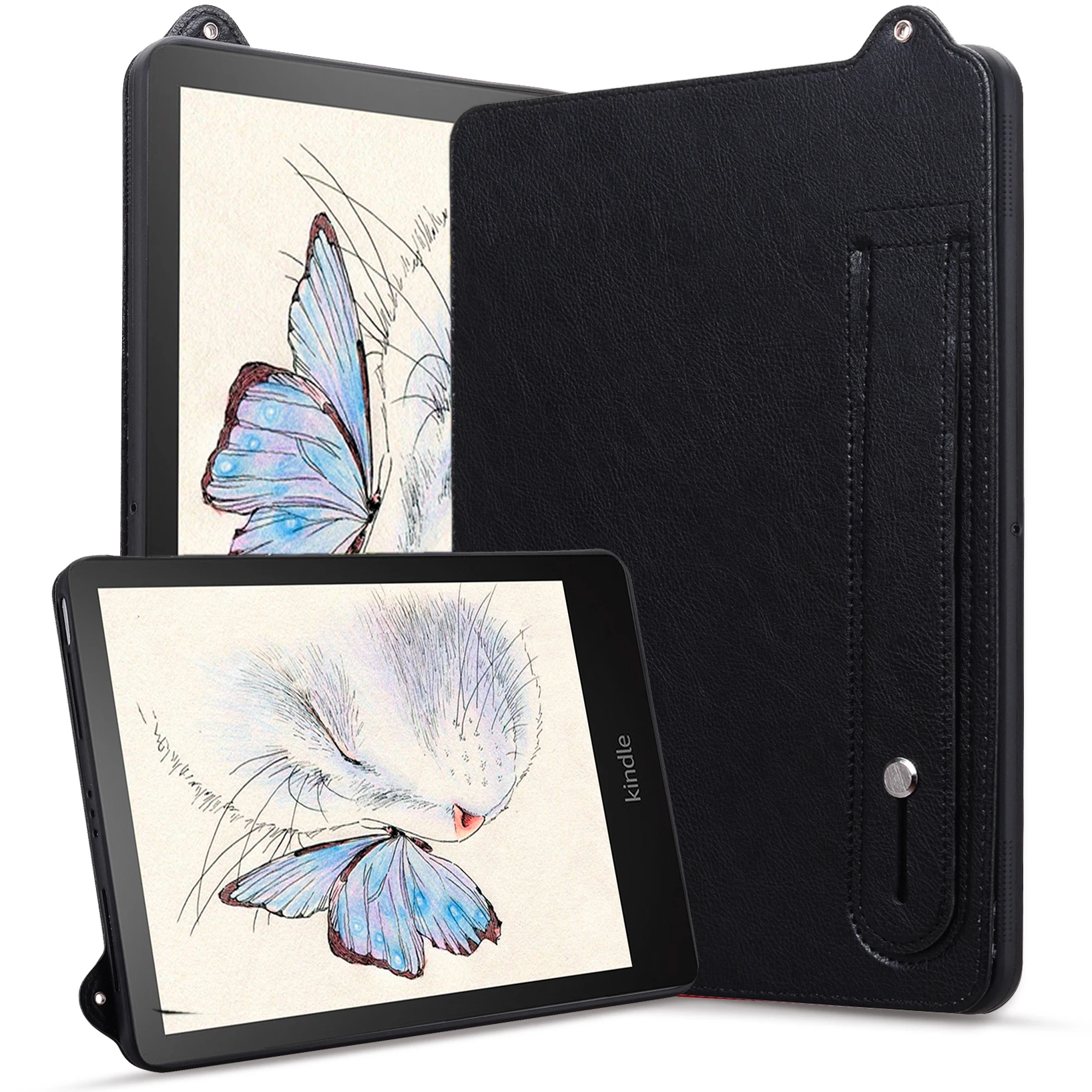 TPU+leather computer protective Back Cover For Amazon Kindle Paperwhite shockproof Wrist strap holder Tablet protective cover
TPU+leather computer protective Back Cover For Amazon Kindle Paperwhite shockproof Wrist strap holder Tablet protective cover