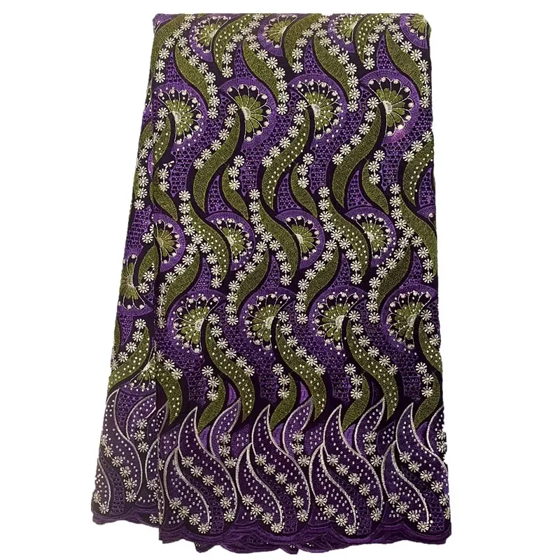 5 Yard Swiss Voile Lace Fabric Heavy Beaded Embroidery African 100% Cotton Popular Dubai Style For Party Cloth Material PSJF5171
5 Yard Swiss Voile Lace Fabric Heavy Beaded Embroidery African 100% Cotton Popular Dubai Style For Party Cloth Material PSJF5171