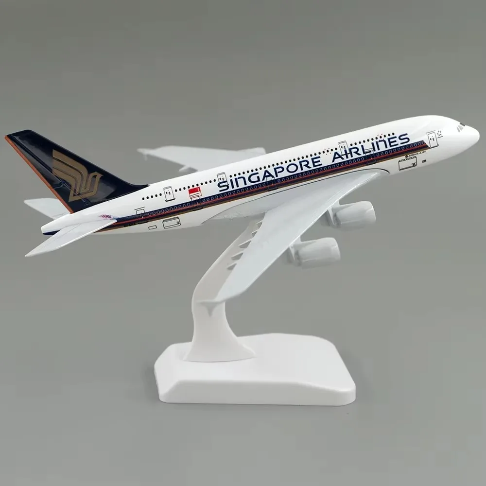 20cm Alloy Aircraft Model A380 Aircraft Airbus Singapore Airlines Resin Aircraft Model Toy With Landing Gear Collection Hobby
20cm Alloy Aircraft Model A380 Aircraft Airbus Singapore Airlines Resin Aircraft Model Toy With Landing Gear Collection Hobby