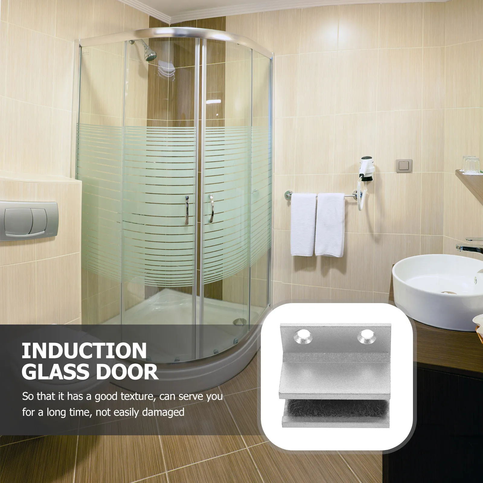 Professional Grade Shower Door Bottom Guide for Glass Sliding Doors Made of Solid Aluminum Alloy Strong Stable Smooth Operation
Professional Grade Shower Door Bottom Guide for Glass Sliding Doors Made of Solid Aluminum Alloy Strong Stable Smooth Operation