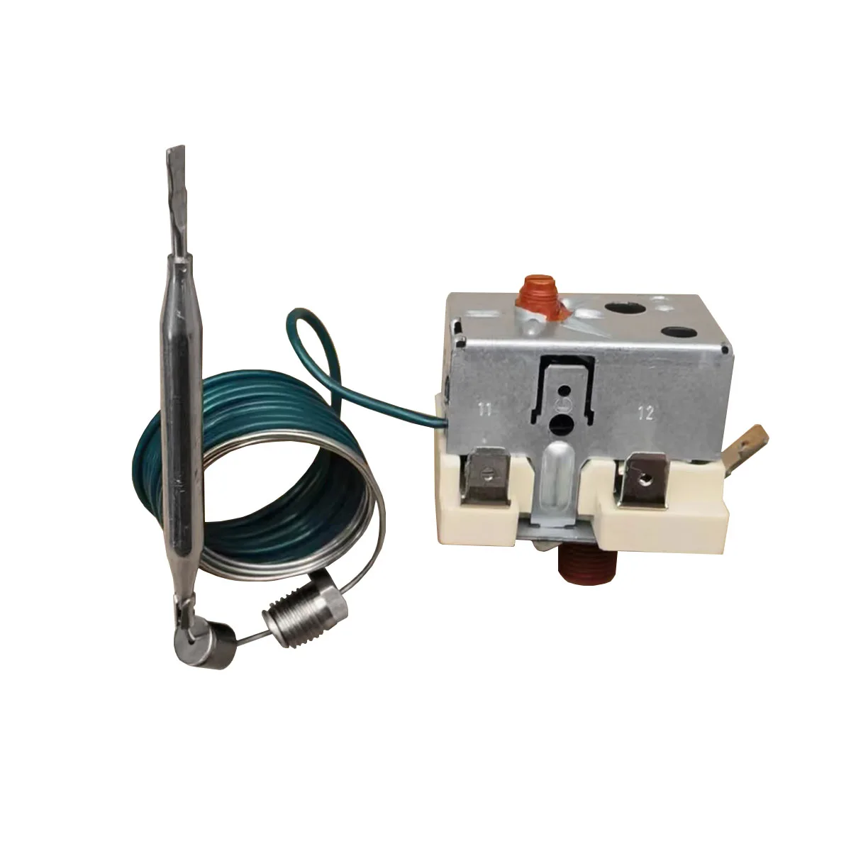 Manually Reset 150-11 Degree Single Phase 56.10524.550 Safe Temperature Control Temperature Limiter for Fagor Oven Replacement
Manually Reset 150-11 Degree Single Phase 56.10524.550 Safe Temperature Control Temperature Limiter for Fagor Oven Replacement