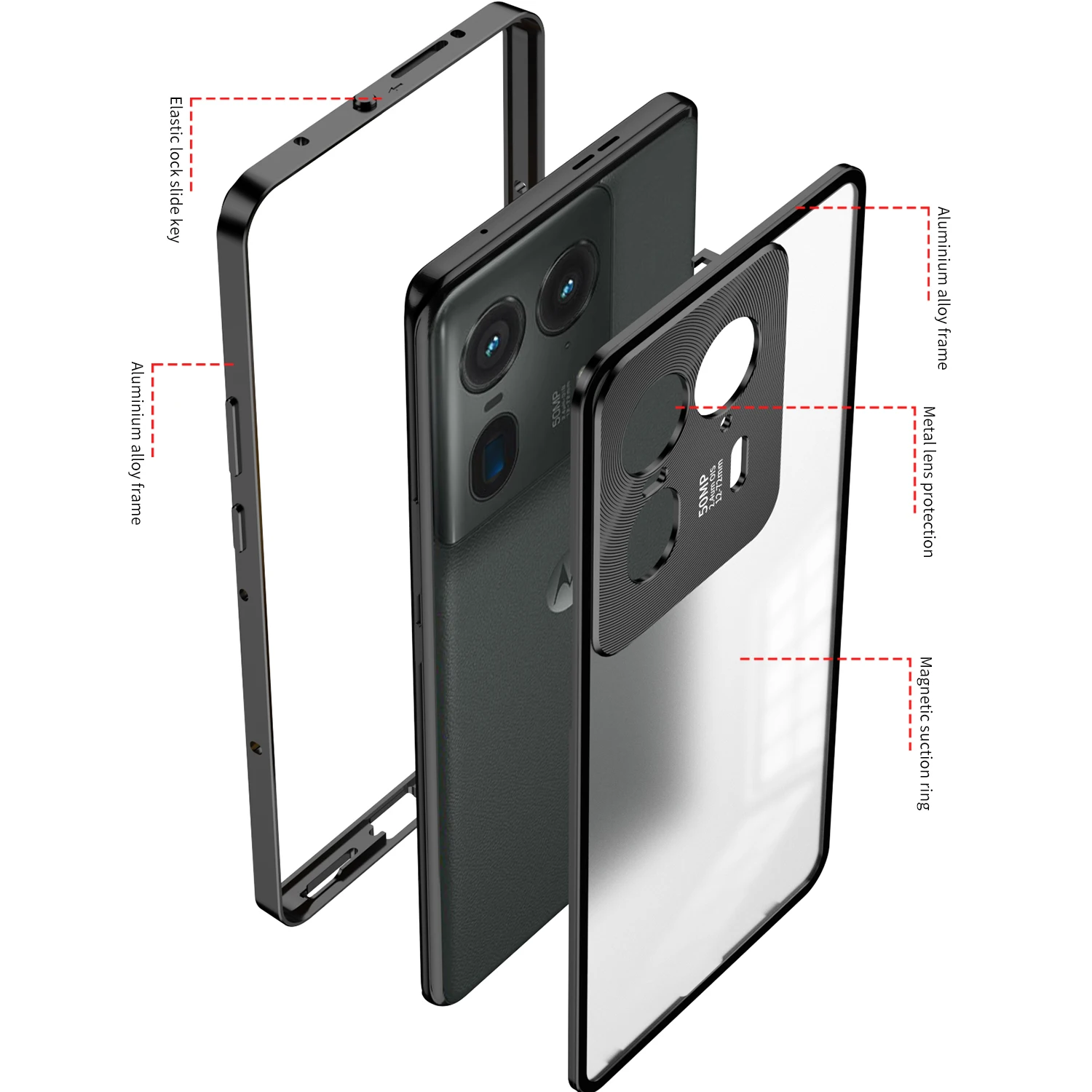 Metal Spring Matte Lens Protection Back Cover For Motorola MOTO Edge Plus 2023 40 50 Ultra 40 Pro Magnetic Bumper Phone Case
Metal Spring Matte Lens Protection Back Cover For Motorola MOTO Edge Plus 2023 40 50 Ultra 40 Pro Magnetic Bumper Phone Case