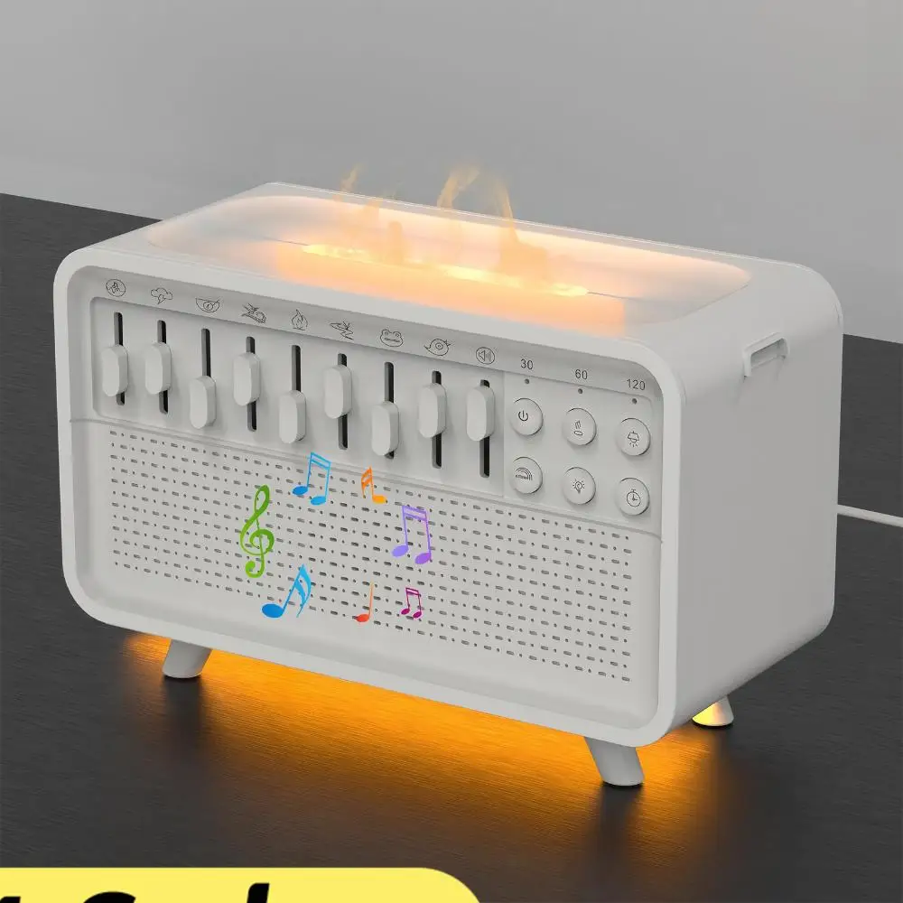 LED Timer Essential Oils Humidifier White Noise Speaker with 8 Nature Sounds Sleep Sound Machine for Room Bedside Night Light
LED Timer Essential Oils Humidifier White Noise Speaker with 8 Nature Sounds Sleep Sound Machine for Room Bedside Night Light