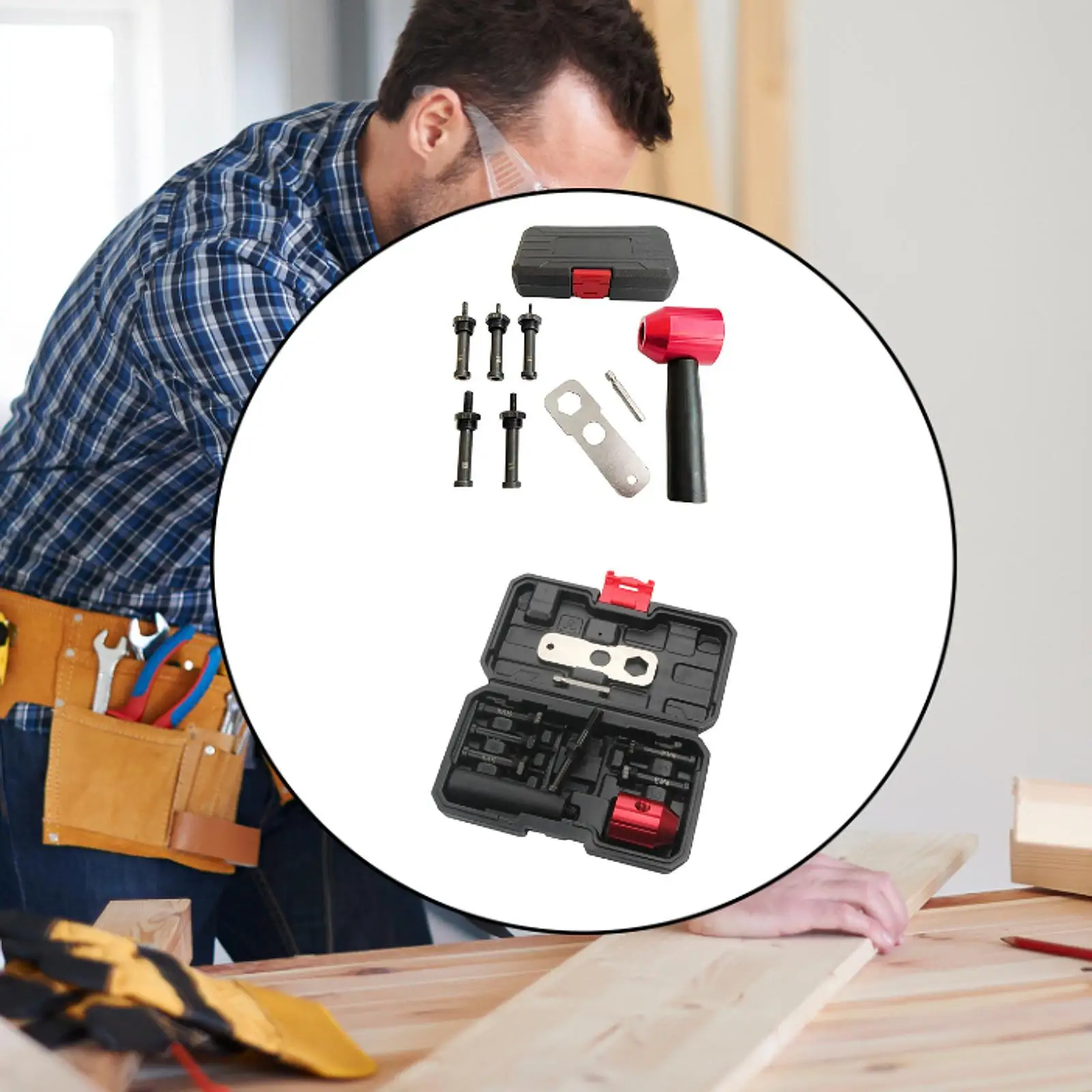 Электрическая заклепочная машина, переходная головка, насадка для заклепочной дрели, удобная ручка
Электрическая заклепочная машина, переходная головка, насадка для заклепочной дрели, удобная ручка