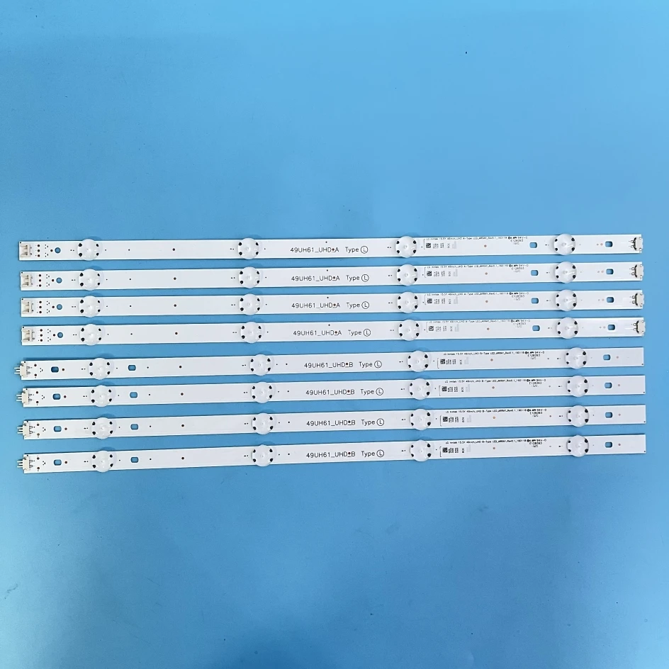 NEW LED Backlight Strip Lamp For L.G Innotek 15.5Y 49inch 49UH61_UHD_A/B Type_Rev0.1_160118 49LH5700 49UH620V-ZA 49UH6210-ND
NEW LED Backlight Strip Lamp For L.G Innotek 15.5Y 49inch 49UH61_UHD_A/B Type_Rev0.1_160118 49LH5700 49UH620V-ZA 49UH6210-ND