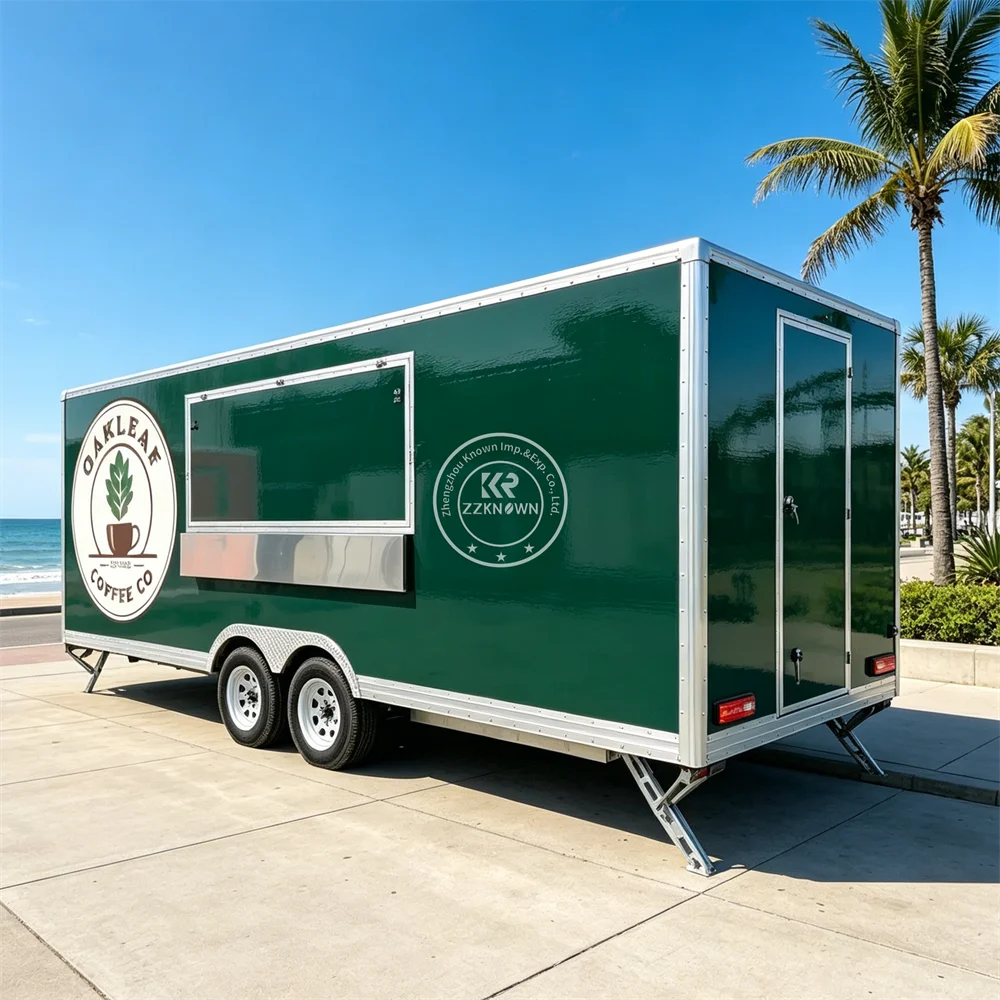 Mobile Food Trailer Portable Street Coffee Ice Cream Cart Concession Truck Mobile Restaurant Food Truck Fully Equipped Kitchen
Mobile Food Trailer Portable Street Coffee Ice Cream Cart Concession Truck Mobile Restaurant Food Truck Fully Equipped Kitchen