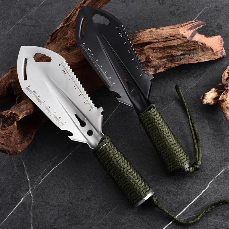 Portable Camping Multifunctional Shovel Stainless Steel Small Hand Shovel Outdoor Edc Survival Equipment Garden Tool Shovels
Portable Camping Multifunctional Shovel Stainless Steel Small Hand Shovel Outdoor Edc Survival Equipment Garden Tool Shovels