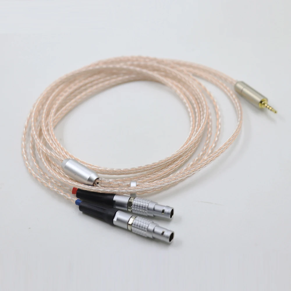 16 Core PCOCC Copper Silver Braided For Focal Utopia ELEAR 4Pin XLR 2.5MM 4.4MM Balance Headphone Upgrade Cable
16 Core PCOCC Copper Silver Braided For Focal Utopia ELEAR 4Pin XLR 2.5MM 4.4MM Balance Headphone Upgrade Cable