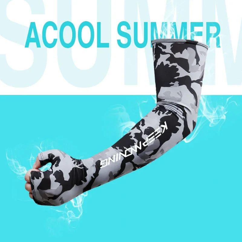 Summer Cool Sports Cycling Sleeves for Men Cuff Outdoor fitness Camouflage Glove Women Arm Sleeves Sun Protection Ice Silk 18
Summer Cool Sports Cycling Sleeves for Men Cuff Outdoor fitness Camouflage Glove Women Arm Sleeves Sun Protection Ice Silk 18
