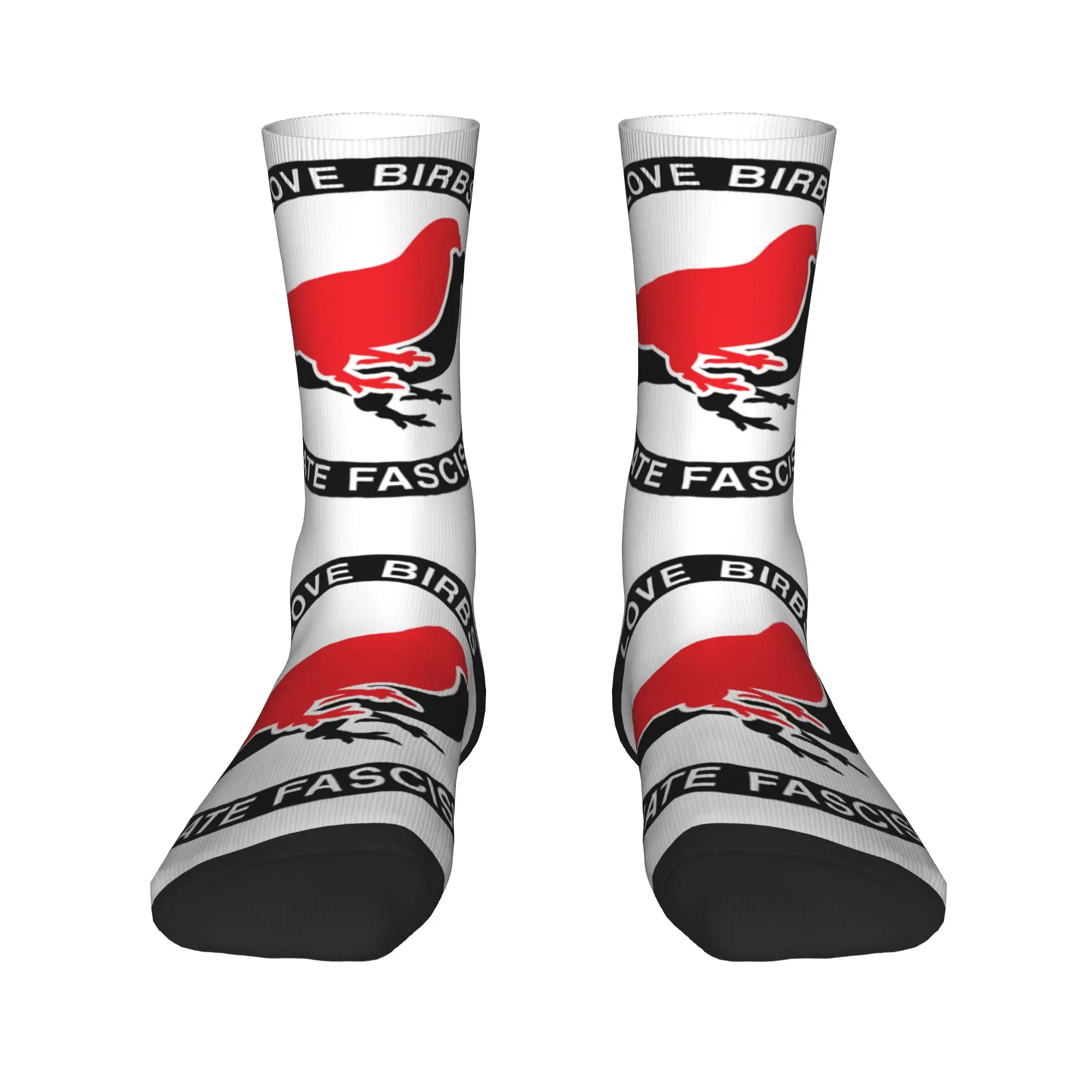 Funny Antifa Bird Lover Men's Crew Socks Unisex Cute Spring Summer Autumn Winter Dress Socks
Funny Antifa Bird Lover Men's Crew Socks Unisex Cute Spring Summer Autumn Winter Dress Socks