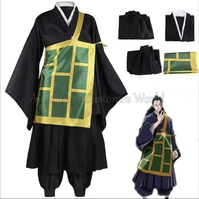 Anime Geto Suguru Cosplay Costume Jujutsu-Kaisen Geto Suguru Black kimono School Uniform Halloween Costumes For Women Man Party
Anime Geto Suguru Cosplay Costume Jujutsu-Kaisen Geto Suguru Black kimono School Uniform Halloween Costumes For Women Man Party