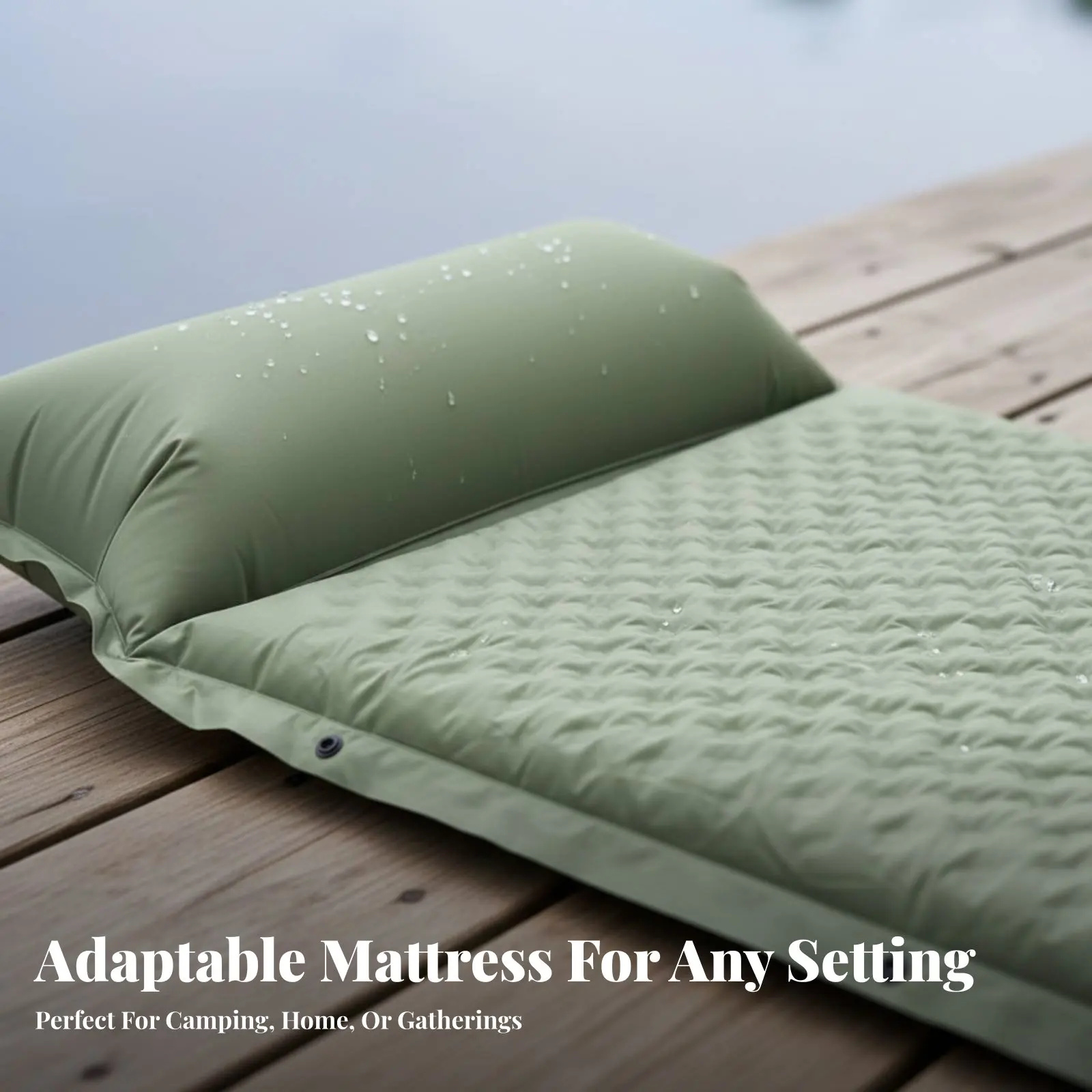 Inflatable Mattress, Automatic Air Sleeping Pad, Lightweight, Soft, Double/Single for Camping, Tent
Inflatable Mattress, Automatic Air Sleeping Pad, Lightweight, Soft, Double/Single for Camping, Tent