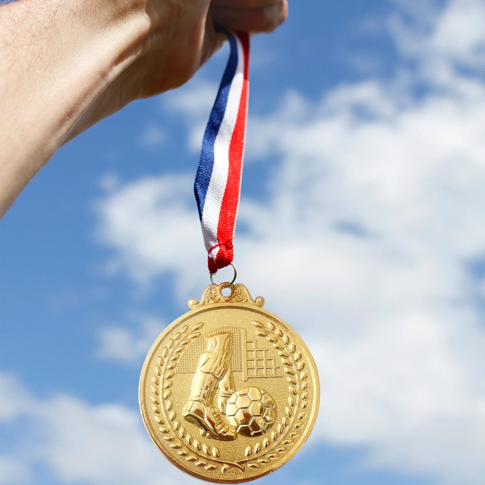 6.5cm Winner Award Medal with Neck Ribbon Soccer Pattern Metal Medals Double Side Competition Award Medal for Competitions Party
6.5cm Winner Award Medal with Neck Ribbon Soccer Pattern Metal Medals Double Side Competition Award Medal for Competitions Party