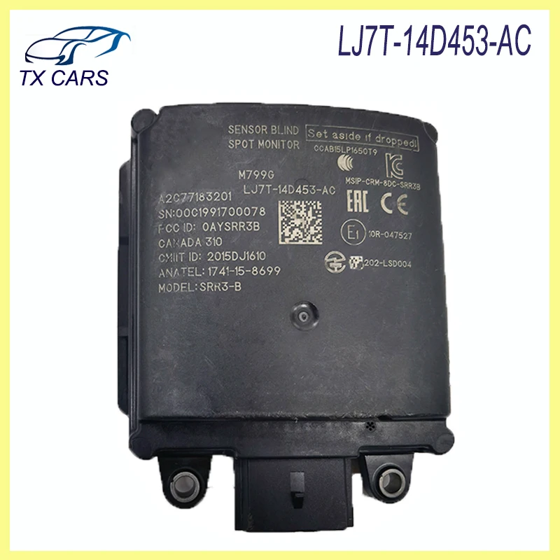 LJ7T-14D453-AC Blind Spot Monitor Radar Sensor Module For 2020-2021 Lincoln Corsair Car Accessories
LJ7T-14D453-AC Blind Spot Monitor Radar Sensor Module For 2020-2021 Lincoln Corsair Car Accessories