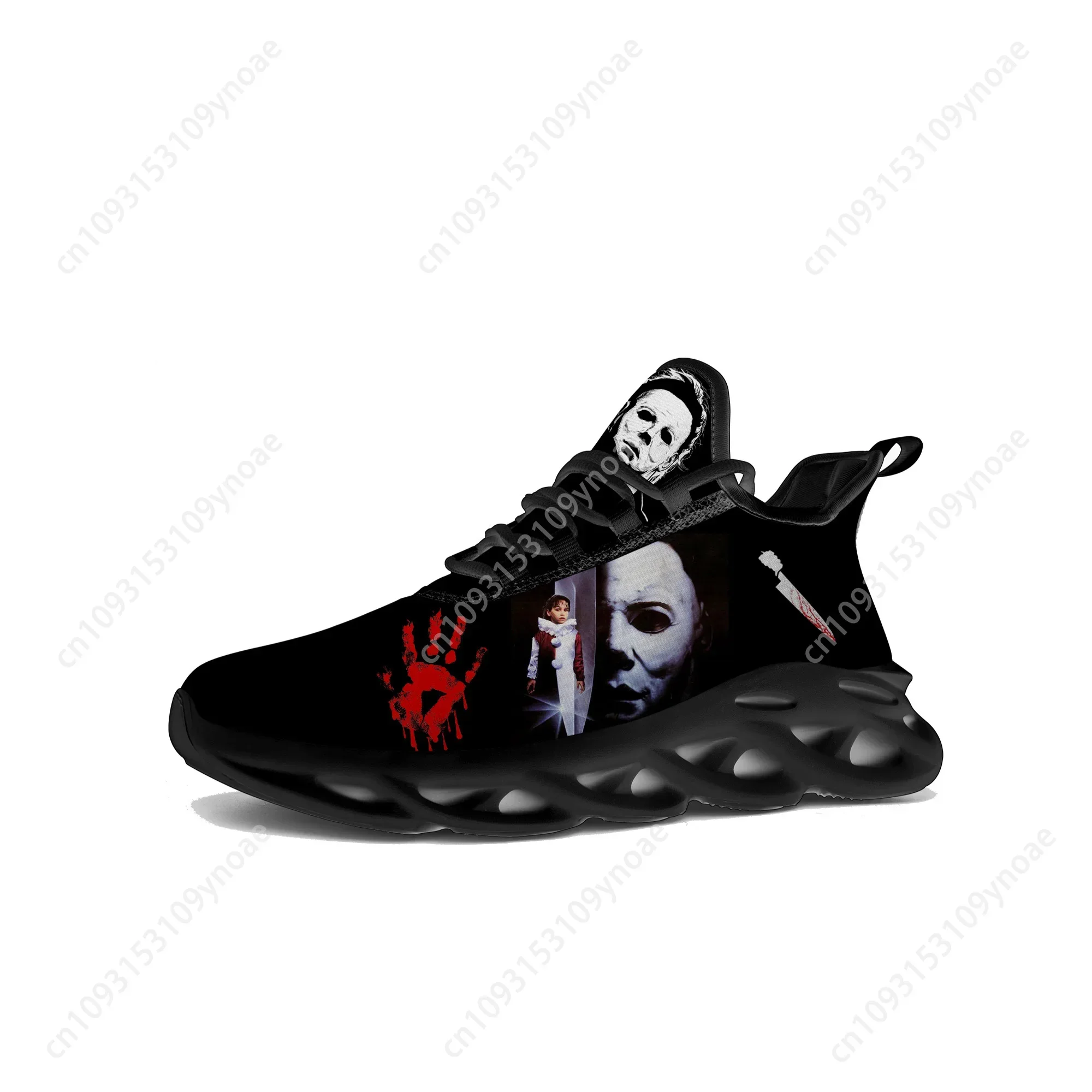 Horror Halloween Flats Sneakers Michael Myers Mens Womens Sports Running Shoes High Quality Sneaker Customized Made Shoe
Horror Halloween Flats Sneakers Michael Myers Mens Womens Sports Running Shoes High Quality Sneaker Customized Made Shoe