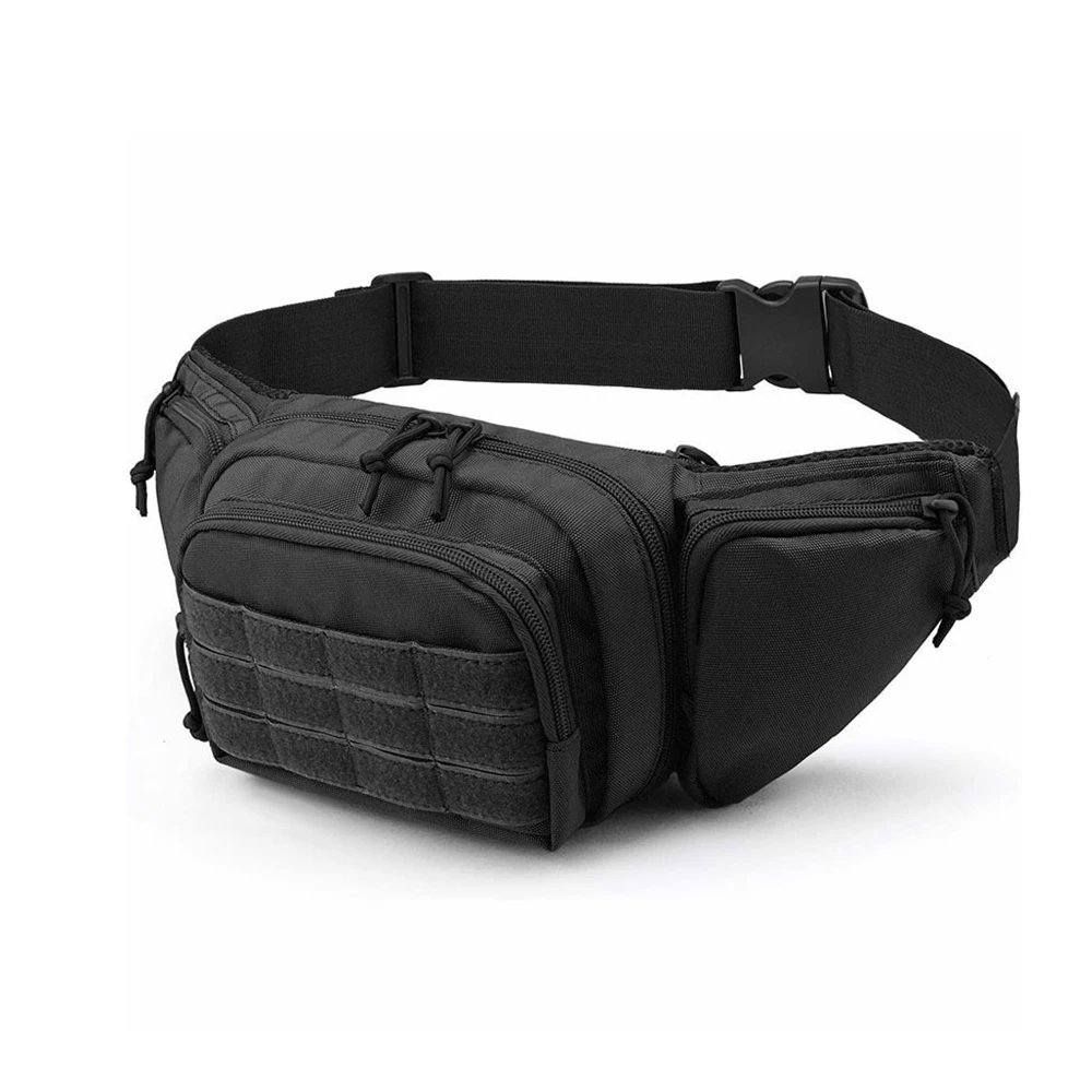 Men Waist Fanny Pack Belt Bag Tactical Military Motorcycle Rider Sports Climb Camping Nylon Male Tool Sling Chest Hip Bum Bag
Men Waist Fanny Pack Belt Bag Tactical Military Motorcycle Rider Sports Climb Camping Nylon Male Tool Sling Chest Hip Bum Bag