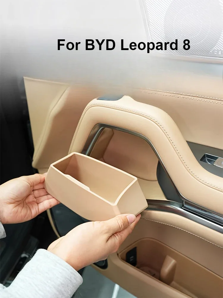 For BYD Formula Leopard 8 2024 2025 Silicone Waterproof Door Organizer Car Door Handle Storage Box Car Interior Accessories
For BYD Formula Leopard 8 2024 2025 Silicone Waterproof Door Organizer Car Door Handle Storage Box Car Interior Accessories
