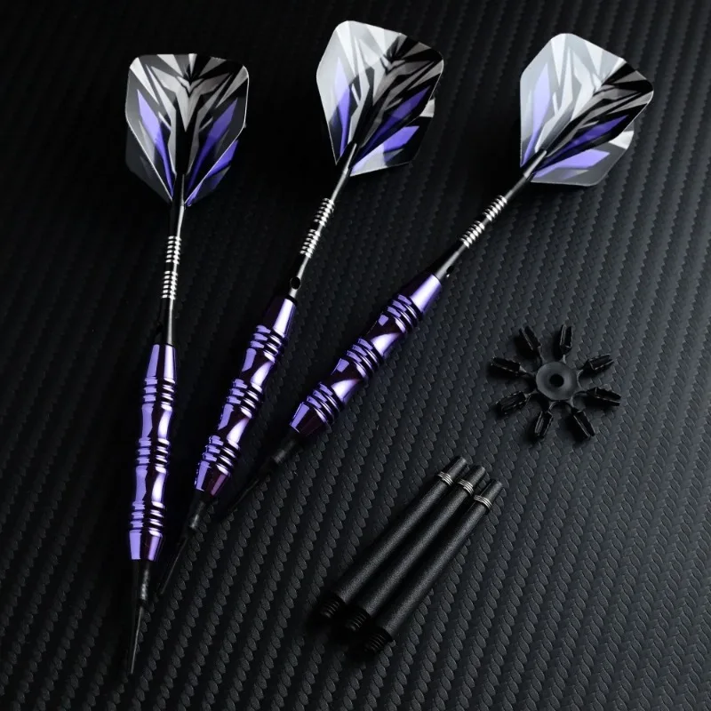 3Pcs Soft Tip Darts Set Keel Purple Color Electronic Darts with Protector Professional Indoor Game Accessories
3Pcs Soft Tip Darts Set Keel Purple Color Electronic Darts with Protector Professional Indoor Game Accessories