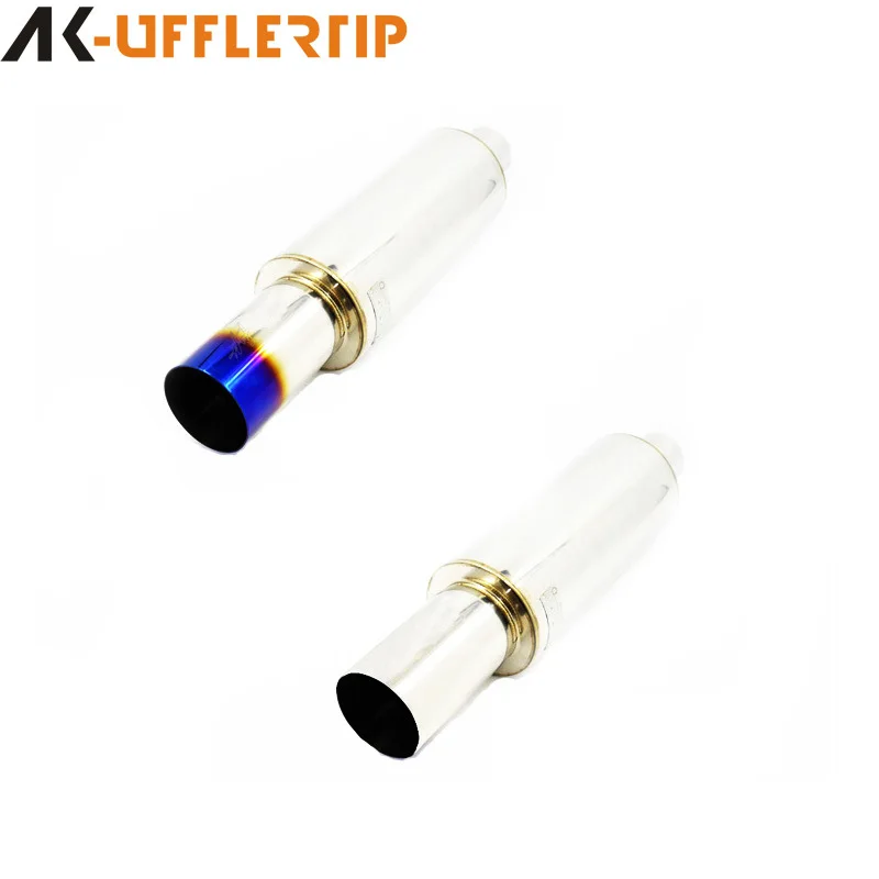 Suitable for Customized car universal size straight drum modified exhaust pipe sports car sound drum stainless steel rear straig
Suitable for Customized car universal size straight drum modified exhaust pipe sports car sound drum stainless steel rear straig