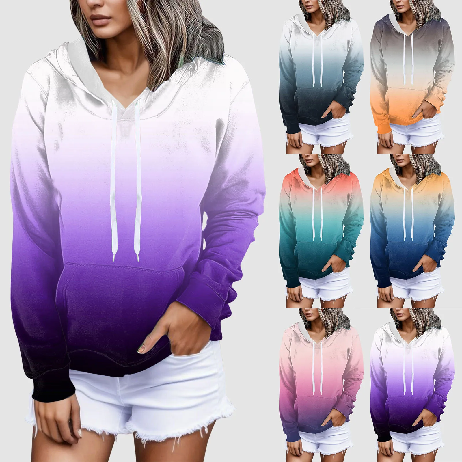 Girls Active Hoodie Women Fashion Sweatshirt Hoodie Long Sleeve Shirt Pullover Autumn Clothes Hooded Sweatshirt Women Pullover
Girls Active Hoodie Women Fashion Sweatshirt Hoodie Long Sleeve Shirt Pullover Autumn Clothes Hooded Sweatshirt Women Pullover