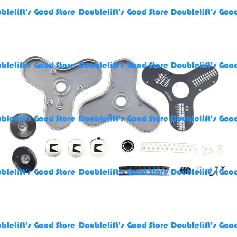 652F Finger Gyroscope Soldering Practice Kits Spinners DIY Kits LED Rotating Gyroscope DIY Soldering Project Electronics Kits
652F Finger Gyroscope Soldering Practice Kits Spinners DIY Kits LED Rotating Gyroscope DIY Soldering Project Electronics Kits