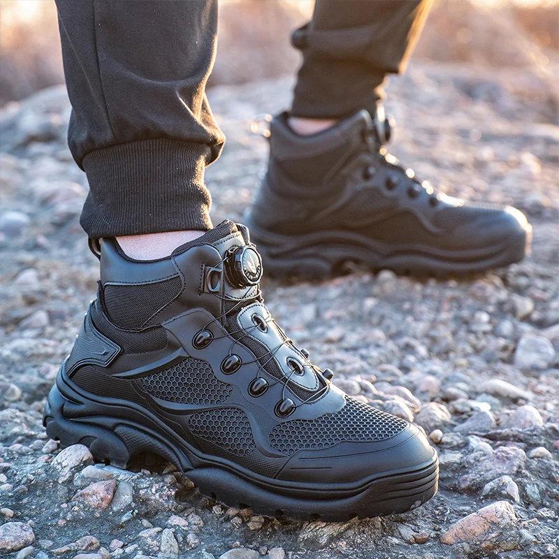 Steel Toe Shoes Puncture-Proof Sneakers Male Shoes High-Top Work Boots Indestructible Safety Shoes Men Men Non Slip Work Shoes
Steel Toe Shoes Puncture-Proof Sneakers Male Shoes High-Top Work Boots Indestructible Safety Shoes Men Men Non Slip Work Shoes