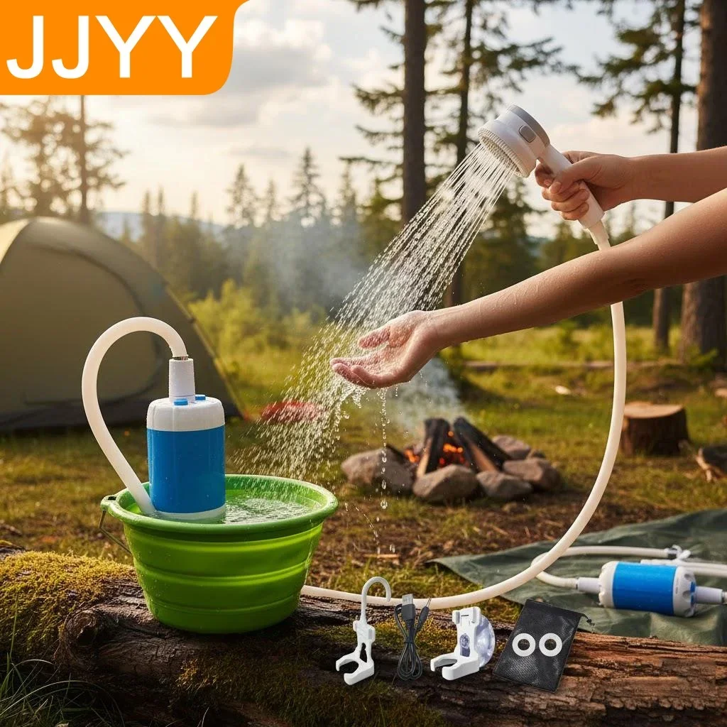 Portable Rechargeable Outdoor Shower Handheld Compact Design Gentle Shower Stream for Car Washing Flower Watering Bathing
Portable Rechargeable Outdoor Shower Handheld Compact Design Gentle Shower Stream for Car Washing Flower Watering Bathing