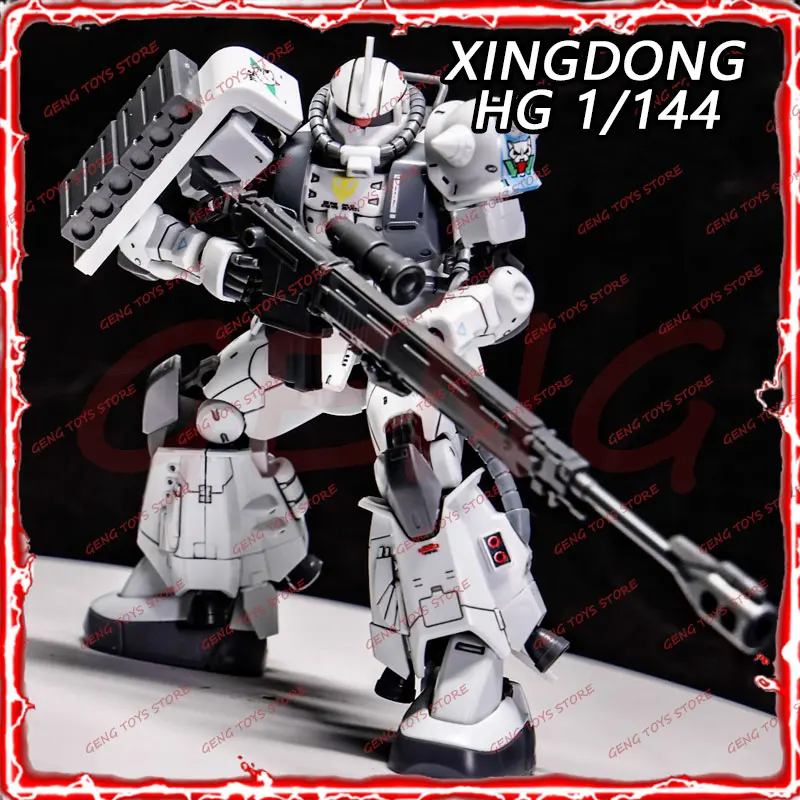 In stock Xingdong GTO White Wolf Zaku 2 HG 1/144 The-O Action Figures Plastic Assembly Model Robot Collection Toy Kids Gifts
In stock Xingdong GTO White Wolf Zaku 2 HG 1/144 The-O Action Figures Plastic Assembly Model Robot Collection Toy Kids Gifts