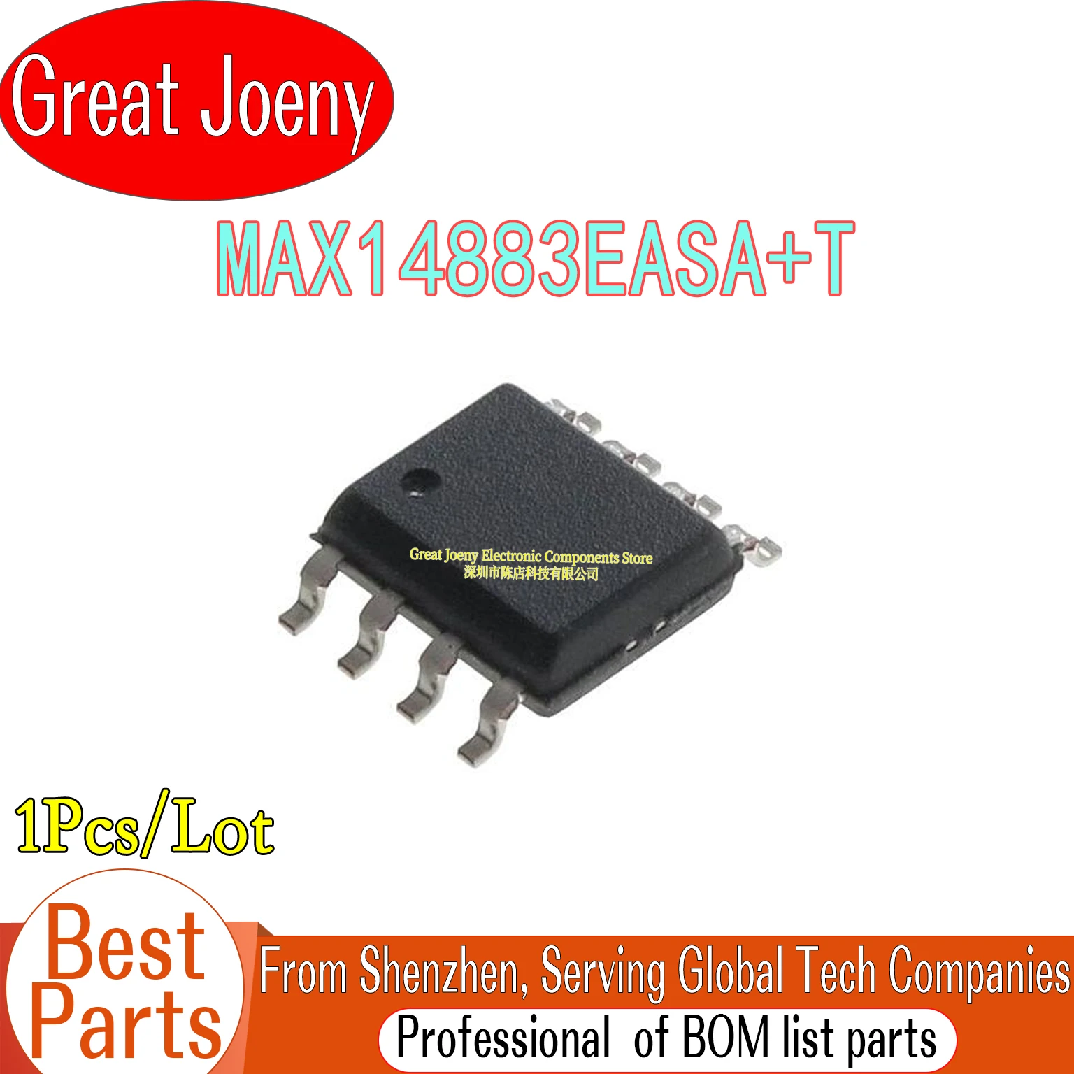 100% New Original MAX14883 MAX14883EASA+T MAX14883EASA IC Chipset SOP-8
100% New Original MAX14883 MAX14883EASA+T MAX14883EASA IC Chipset SOP-8