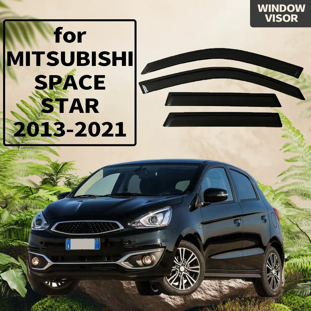 Window Visor for MITSUBISHI SPACE STAR 2013-2021 Wind Deflectors Rain Guards Door Visor Vent Shades Ventvisor Exterior Parts
Window Visor for MITSUBISHI SPACE STAR 2013-2021 Wind Deflectors Rain Guards Door Visor Vent Shades Ventvisor Exterior Parts