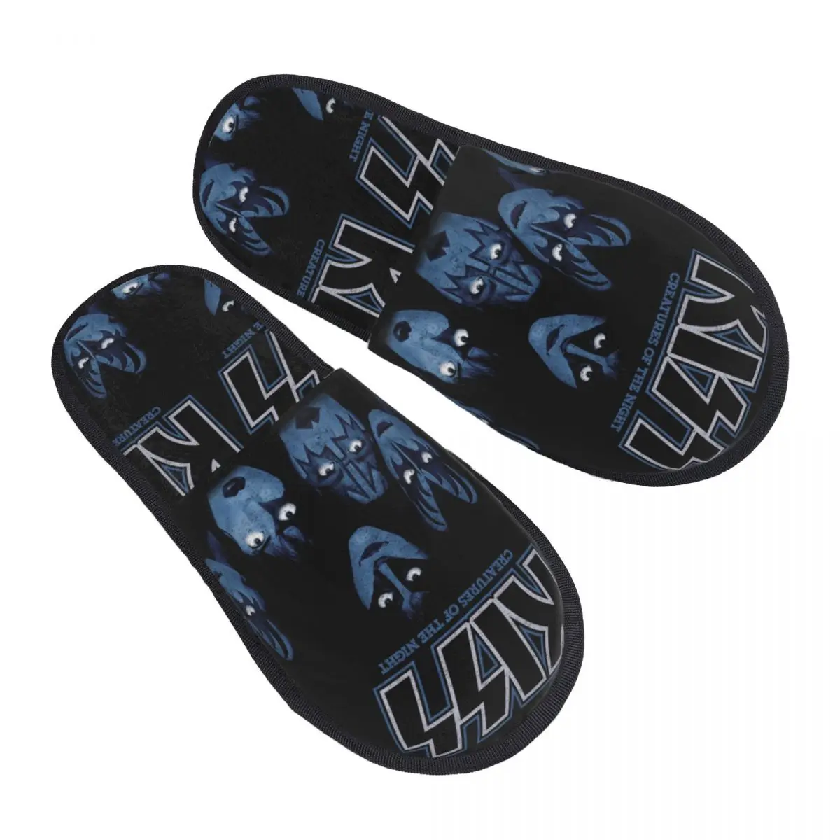 Custom K-Kisses Creatures Of The Night Metal Memory Foam Slippers Women Soft Warm House Slippers
Custom K-Kisses Creatures Of The Night Metal Memory Foam Slippers Women Soft Warm House Slippers