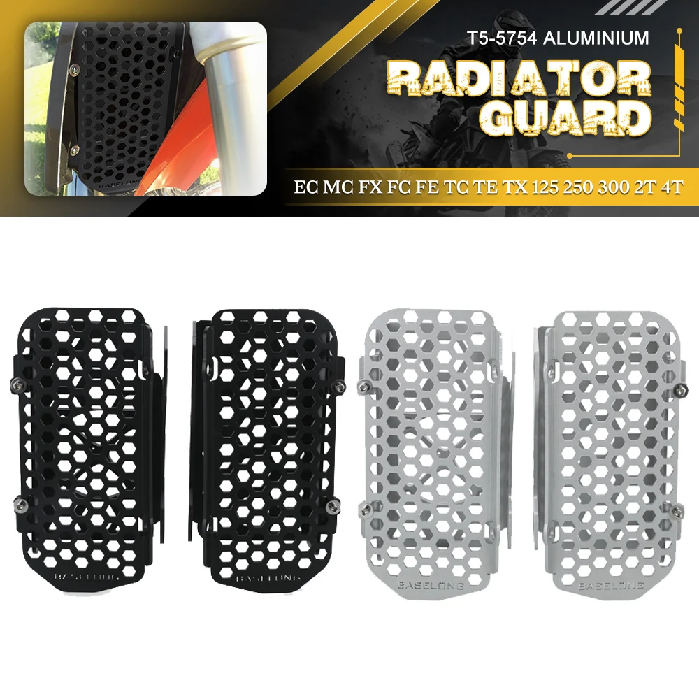 FOR KTM EXC XC 125 150 XCW TPI 2T 4T FOR Husqvarna TC FE 250, 350, 450, 501 GASGAS Radiator Guard Protector Grille Cooler Cover
FOR KTM EXC XC 125 150 XCW TPI 2T 4T FOR Husqvarna TC FE 250, 350, 450, 501 GASGAS Radiator Guard Protector Grille Cooler Cover