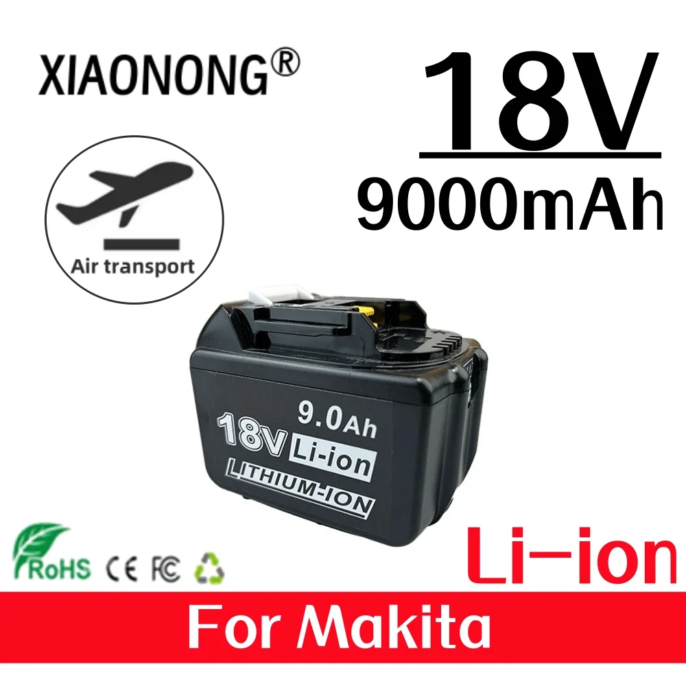 18V 9000mAh High-quality Battery for Makita Power Tool BL1830 BL1840 BL1850 BL1860 1890 Lithium-Ion Replacement Battery
18V 9000mAh High-quality Battery for Makita Power Tool BL1830 BL1840 BL1850 BL1860 1890 Lithium-Ion Replacement Battery