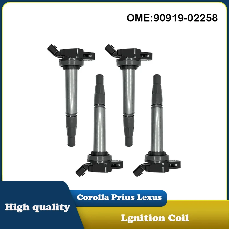 4PCS 90919-02258 Ignition Coil For Toyota Corolla Prius Lexus CT200h RAV4 Car Accessories 9091902258
4PCS 90919-02258 Ignition Coil For Toyota Corolla Prius Lexus CT200h RAV4 Car Accessories 9091902258