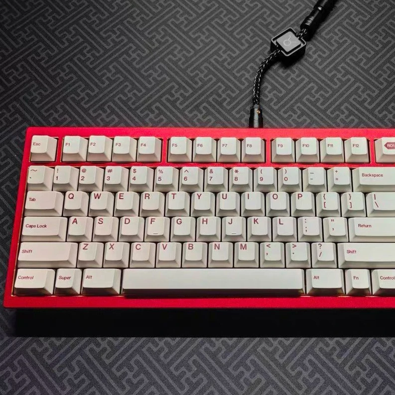 Minimal red original highly sublimated keycap PBT adaptation wooting atk68 keyboard 7U space bar
Minimal red original highly sublimated keycap PBT adaptation wooting atk68 keyboard 7U space bar