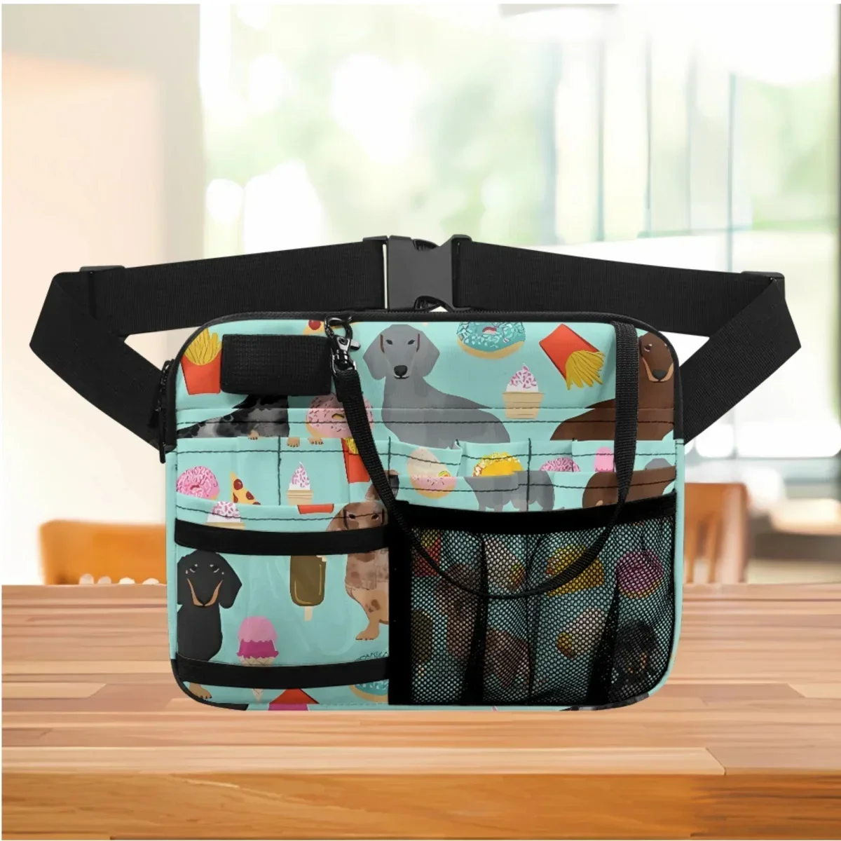 Multi Compartment Utility Hip Bag Case Nurse Belt Organizer Tool Waist Pouch Dachshund Designer Casual Carry Fanny Pack Gift New
Multi Compartment Utility Hip Bag Case Nurse Belt Organizer Tool Waist Pouch Dachshund Designer Casual Carry Fanny Pack Gift New