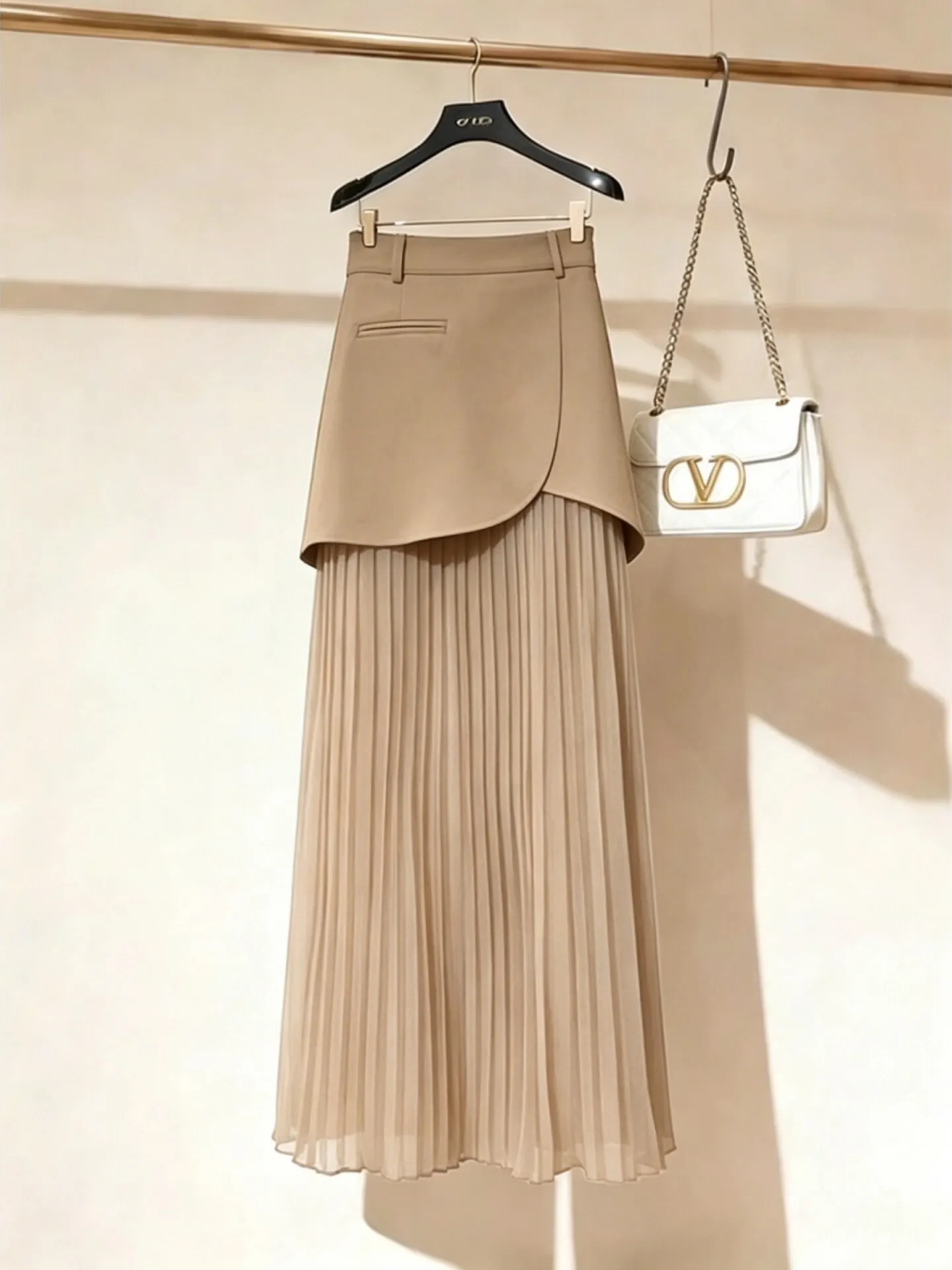 Beach Vacation High Waist A-Line Skirt Elegant Women's Summer New Casual Skirt Breathable Skin-Friendly Polyester Fiber
Beach Vacation High Waist A-Line Skirt Elegant Women's Summer New Casual Skirt Breathable Skin-Friendly Polyester Fiber