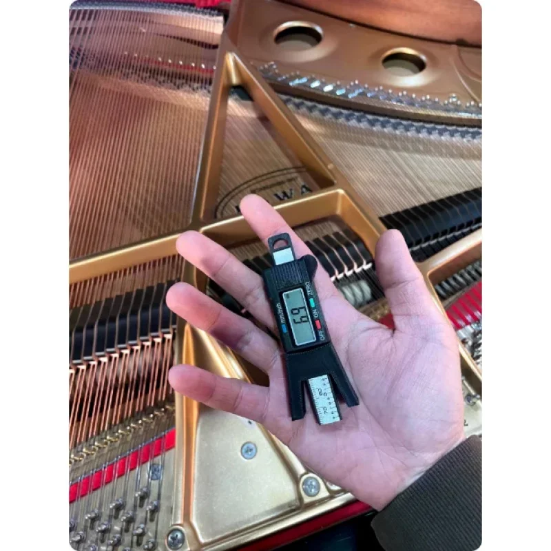 High Precision Digital Piano Measuring, Piano Keyboard Depth Gauge, Professional Piano Tuning Repair Accessories
High Precision Digital Piano Measuring, Piano Keyboard Depth Gauge, Professional Piano Tuning Repair Accessories