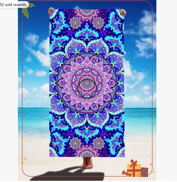 Super Absorbent Quick-Drying Starry Sky or Mandala Printed Beach Blanket Towel Extra Large Beach Towel Yogao Towels
Super Absorbent Quick-Drying Starry Sky or Mandala Printed Beach Blanket Towel Extra Large Beach Towel Yogao Towels
