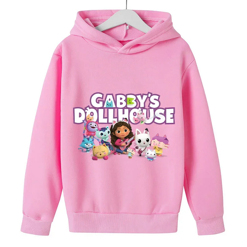 Gabby Dollhouse Hooded Sweatshirt Long Sleeves Anime Cartoon Character Print Heat Preservation Sweatshirts Birthday Party Gifts
Gabby Dollhouse Hooded Sweatshirt Long Sleeves Anime Cartoon Character Print Heat Preservation Sweatshirts Birthday Party Gifts
