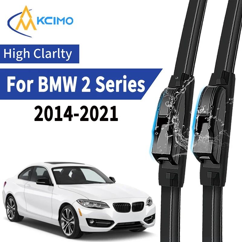2pcs Durable Silent Windscreen Wipers for BMW 2 Series F22/F23 2014-2021 Rubber Wiper Blades Quiet All-Weather Car Accessories
2pcs Durable Silent Windscreen Wipers for BMW 2 Series F22/F23 2014-2021 Rubber Wiper Blades Quiet All-Weather Car Accessories