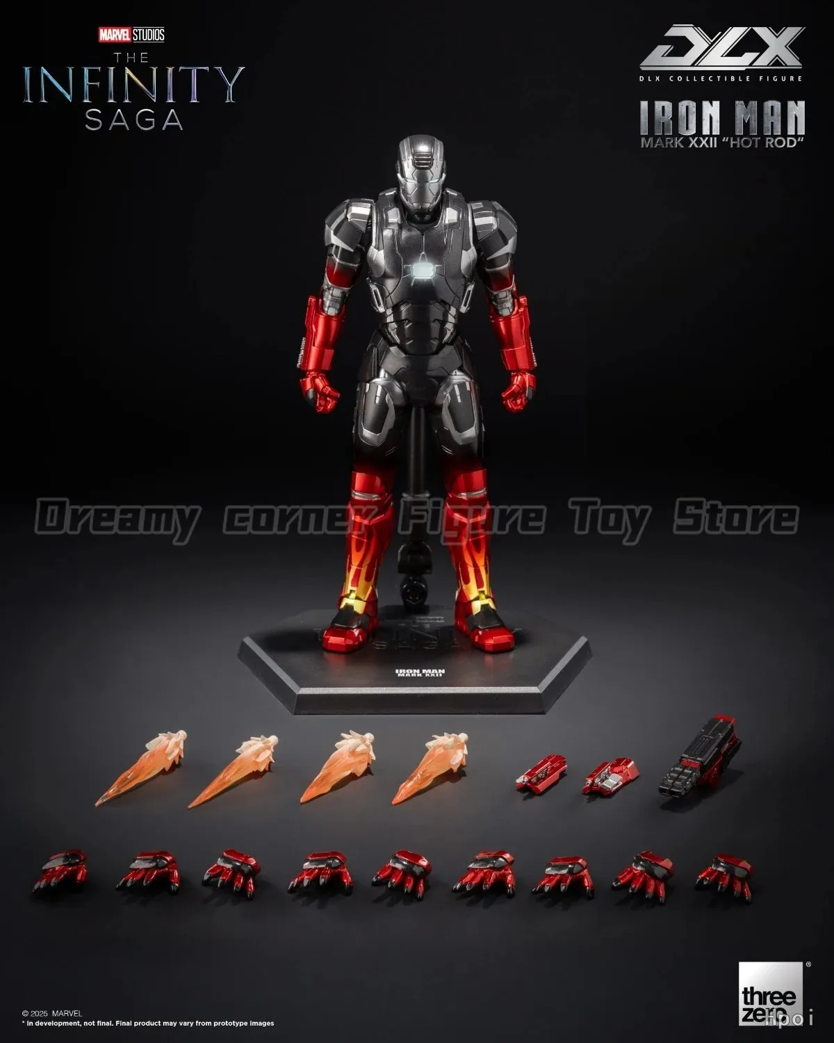 【In Stock】Threezero DLX 3Z0945 Marvel Studios: The Infinity Saga Iron Man MARK XXII HOT ROD 1/12 Action Figure
【In Stock】Threezero DLX 3Z0945 Marvel Studios: The Infinity Saga Iron Man MARK XXII HOT ROD 1/12 Action Figure