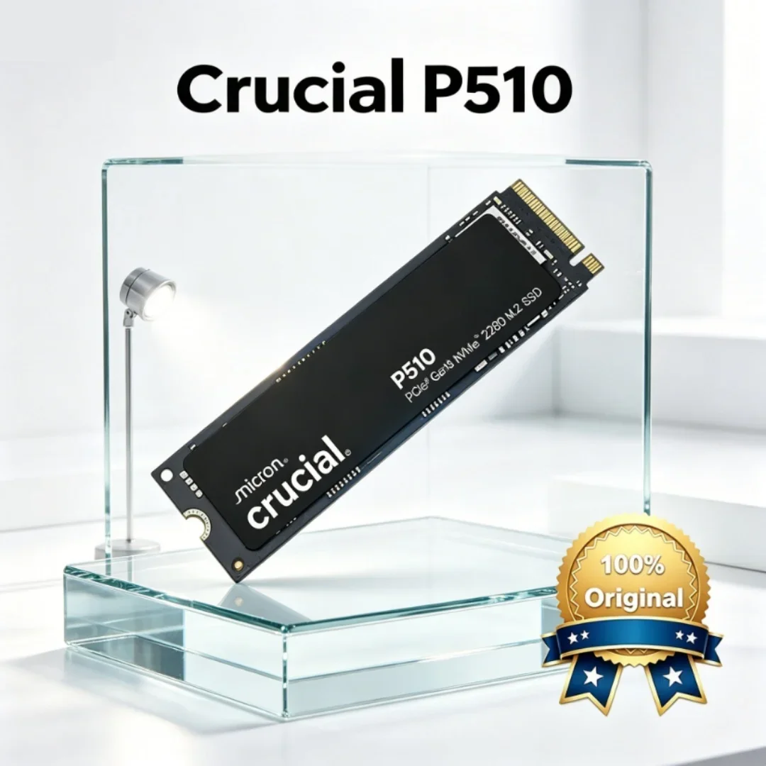 Fast Game Loading Crucial P510 1TB NVMe M.2 2280 PCIe 5.0 SSD 11000MB/s Read 9500MB/s Write Upgrade Storage
Fast Game Loading Crucial P510 1TB NVMe M.2 2280 PCIe 5.0 SSD 11000MB/s Read 9500MB/s Write Upgrade Storage
