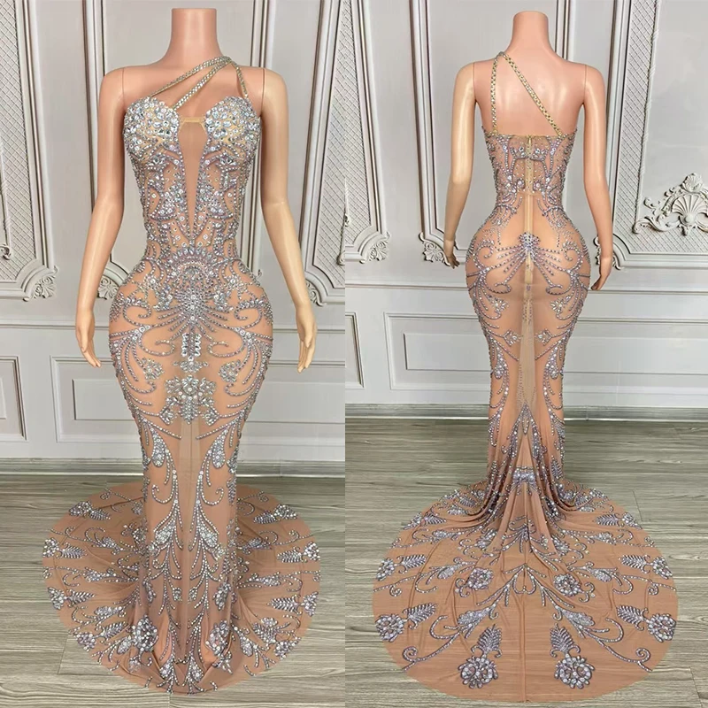 New Drag Queen Clothes Full Diamond Trailing Mesh Dress Singer Evening Dress Nightclub Bar Dj Performance Stage Costumes DN20941
New Drag Queen Clothes Full Diamond Trailing Mesh Dress Singer Evening Dress Nightclub Bar Dj Performance Stage Costumes DN20941