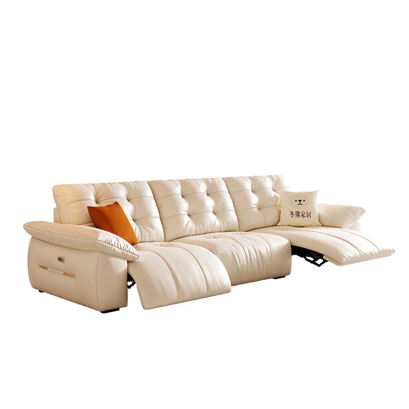 Living room small apartment multi-functional zero gravity leather electric sofa
Living room small apartment multi-functional zero gravity leather electric sofa