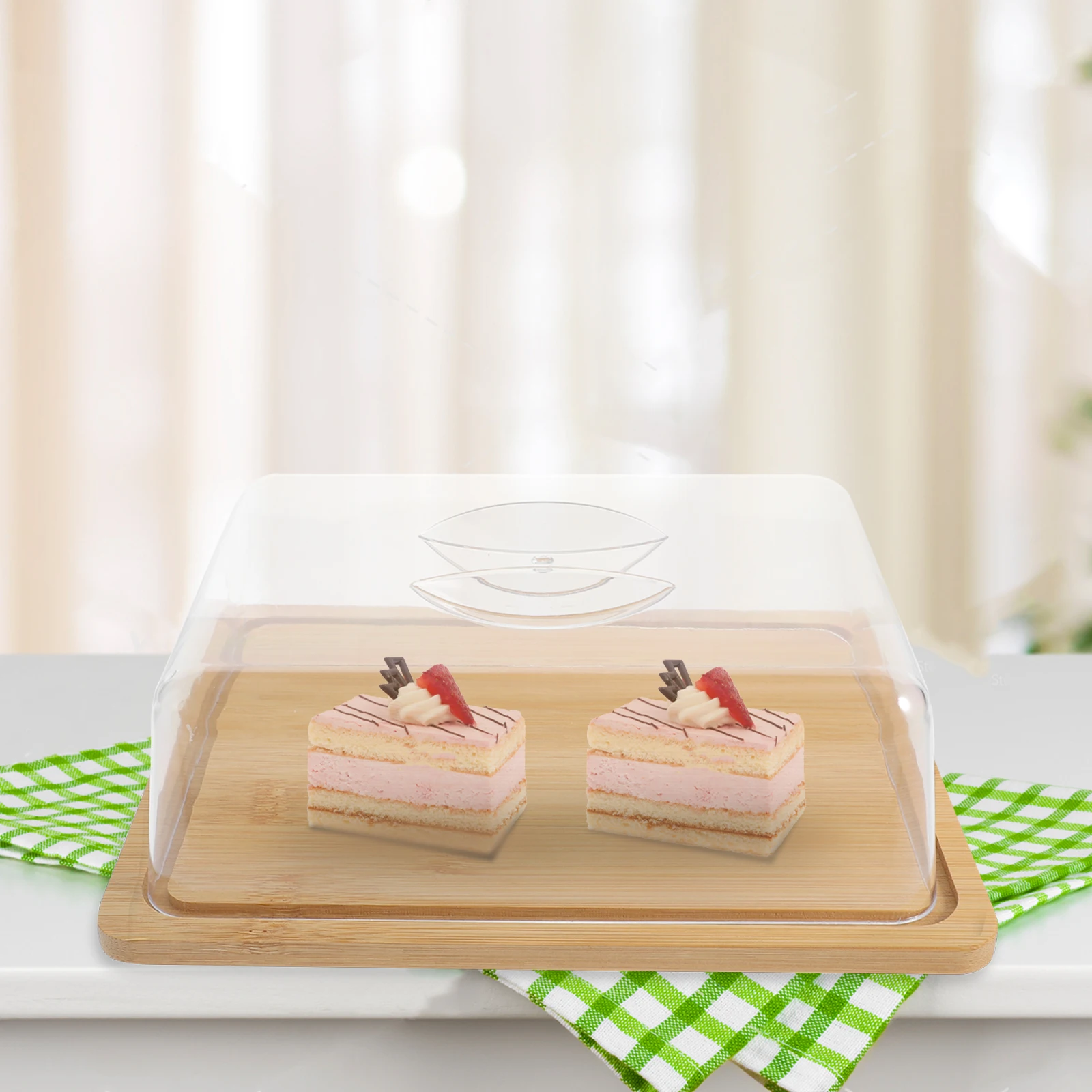 1Set Cake Stand with Acrylic Dome Lid Elegant and Practical for Wedding Party Tables Cake Stand with Dome Dessert Table Display
1Set Cake Stand with Acrylic Dome Lid Elegant and Practical for Wedding Party Tables Cake Stand with Dome Dessert Table Display