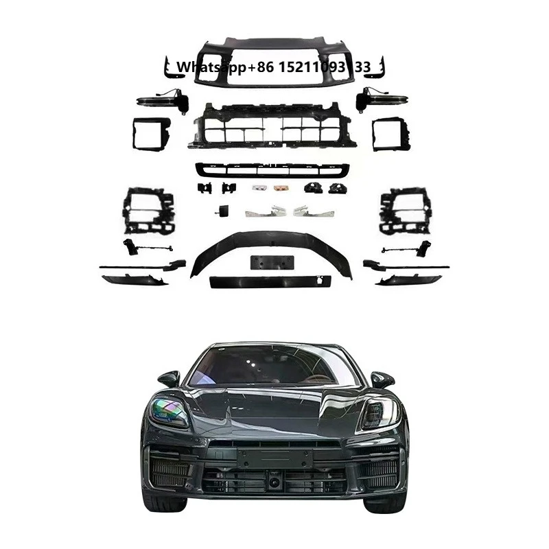 2024-2025 Car Modification Upgrade Front Bumper Grille High-end Daytime Running Light Body Kit for Panamera 976
2024-2025 Car Modification Upgrade Front Bumper Grille High-end Daytime Running Light Body Kit for Panamera 976