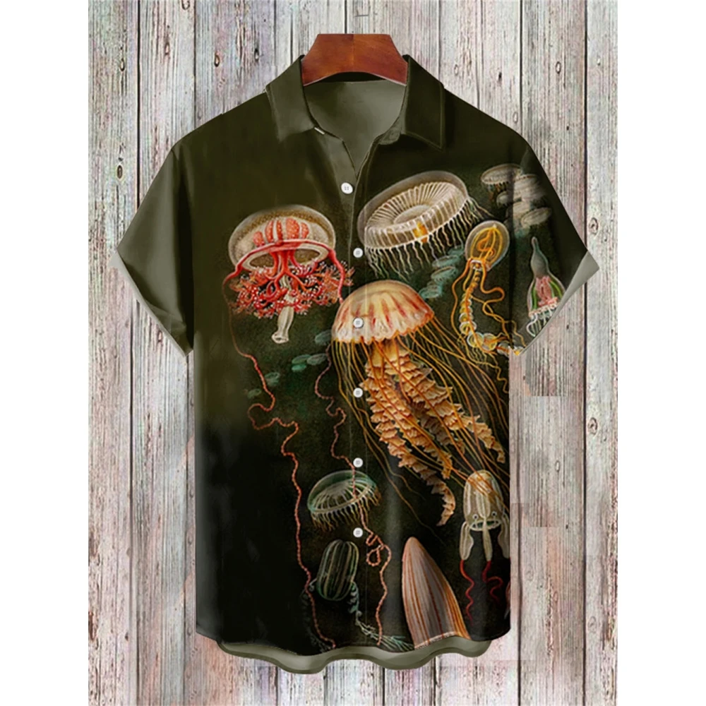 Men's Shirt Summer Casual Fashion Short Sleeved Shirt For Men Loose Breathable Hawaiian Shirt Man Casual Men's Clothing Top
Men's Shirt Summer Casual Fashion Short Sleeved Shirt For Men Loose Breathable Hawaiian Shirt Man Casual Men's Clothing Top